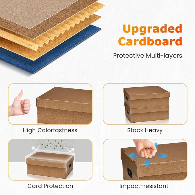 Card Storage Deck Box, Removable Trading Card Holder Organizers - Image 2