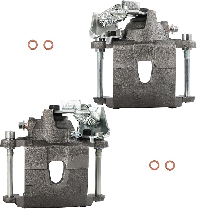 cciyu Rear Left & Right Disc Brake Calipers 184139 184138 1979-1985 For Buick For Riviera,1979-1985 For Cadillac For Eldorado,1980-1985 For Cadillac For Seville,1979-1985 For Oldsmobile For Toronado