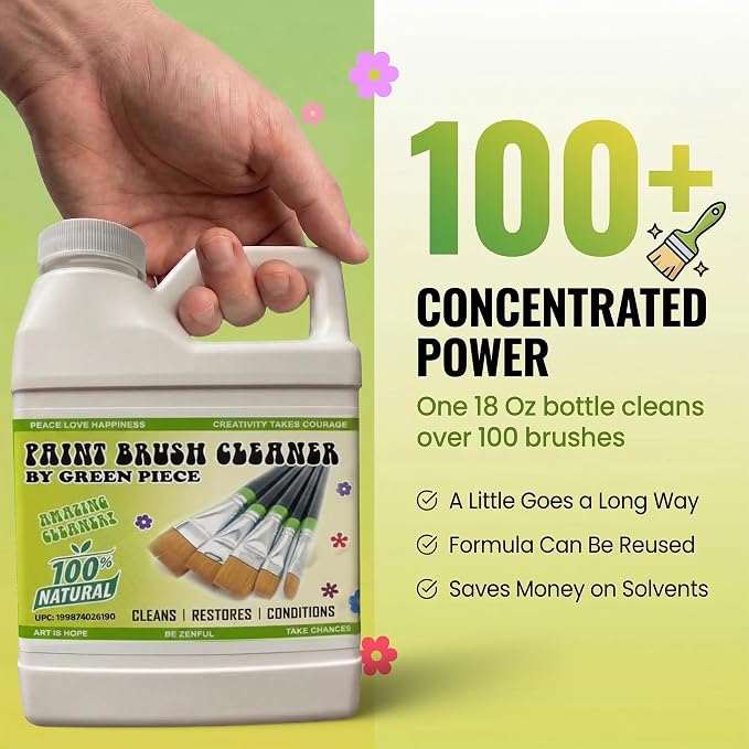 Green Piece® Paint Brush Cleaner & Restorer - Image 7
