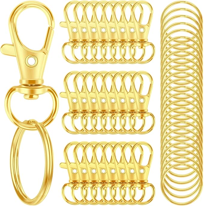 50PCS Metal Lobster Claw Clasp by Rysent
