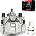 Torchbeam Front Brake Caliper Left for Honda 2013-2017 Accord 2.4L, Honda 2016-2022 HR-V, Honda 2018-2023 Accord 1.5T, Honda 2013-2017 Accord 3.5L, Front Left Caliper Replace # 19B7106