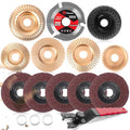 Pomsare 13PCS Angle Grinder Polishing Pad Sanding Disc, Wood Carving Disc Set by ProCarvingDiscManufacturer