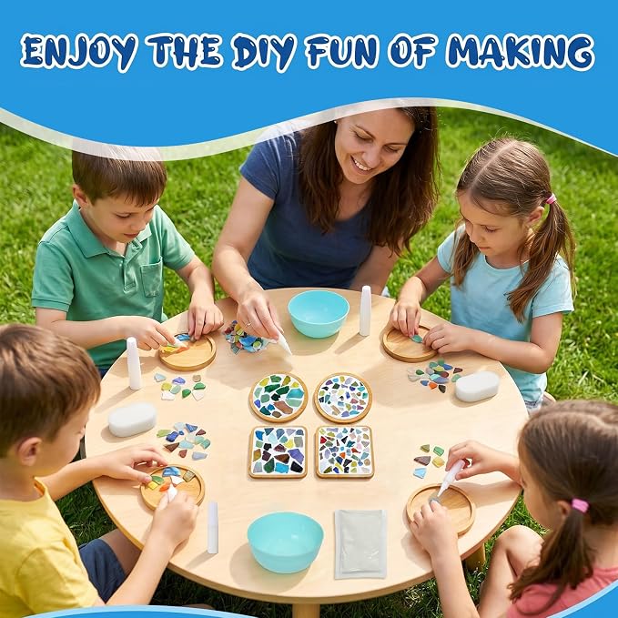 WATHFKCU 4 Sets DIY Mosaic Kits - Image 7