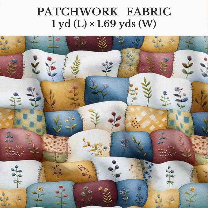 100% Cotton Fabric by the Yard – Turkish Quality Quilting & Sewing Fabric - Image 2