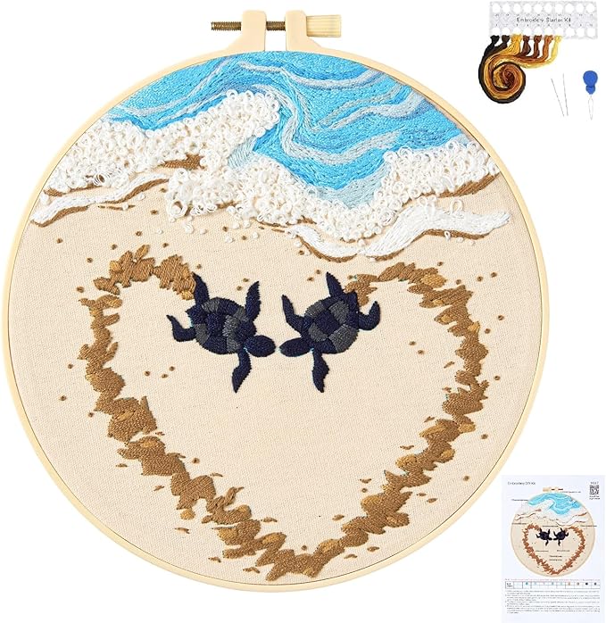 Crafmanoe Beach Embroidery Kits by Unknown