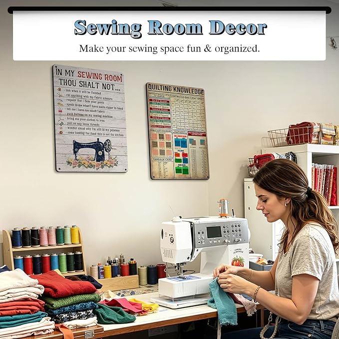 Sewing Room Decor Wall Art Sewing Gifts - Image 2