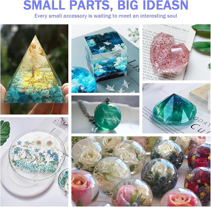KISREL Epoxy Resin Kit for Beginners, Resin Kit - Image 5