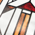 Faux Stained Glass Effect Window Privacy Film, Original Hand Drawn Static Cling by Flortlias