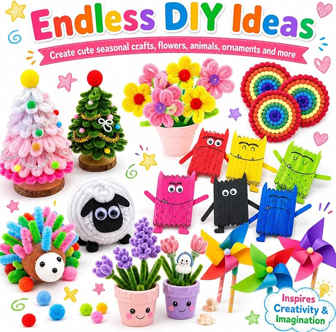 FUNZBO 1200pcs+ Craft Kits - Image 3