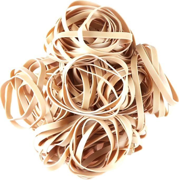 Amazon Basics Rubber Bands, Office Supplies, Size 64, 320 Bands/1 lb Pack - Image 4