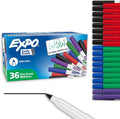 EXPO Dry Erase Markers, Low Odor Ink, Ultra Fine Tip, Office Essentials by Unknown