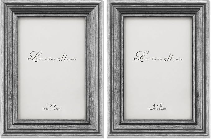 Lawrence Frames Sutter Burnished Picture Frame, 4 by 6-Inch by LawrenceFrames