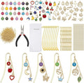 YOJO 313 Pcs Metal Bookmarks Making Kit, 12 Set DIY Bookmark Blanks Craft by YOJO