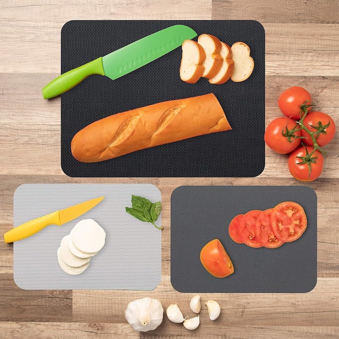 Simply Genius Flexible Plastic Cutting Board Set - Image 5