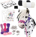 kullaloo DIY Hobby Horse Sewing Material Kit Make a Leopard-Spotted Stick Pony by kullaloo