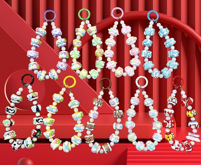 Round Carabiner Clip Bulk 48pcs 1 Inch Colorful Circle Carabiner Key Ring Clips - Image 7