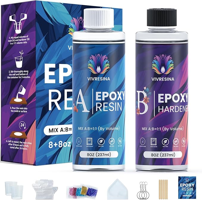 Vivresina Epoxy Resin Kit 16 OZ by VIVRESINA-VIVRESINA