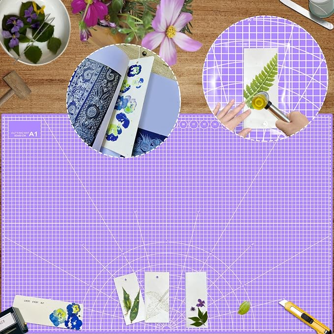 24" x 36" Self Healing Cutting Mat: Double Sided Sewing Cutting Mat Craft - Image 5
