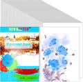 100Sheets Newbested White Watercolor Paper Cold Press Cut Bulk Pack by Newbested