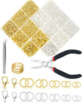 FIVEIZERO 2400pcs Jump Rings Kit by FIVEIZERO