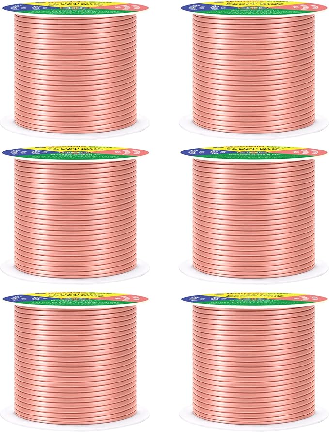 Mandala Crafts 14 Gauge Rose Gold Tone Combo Anodized Aluminum Craft Wire | 330 - Image 2