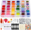PAXCOO 985Pcs String Bracelet Making Kit, Friendship Bracelet String Kit by PAXCOO