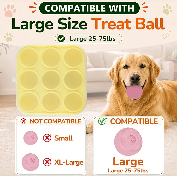 9-Cavity Silicone Freezer Dog Treat Mold - Image 2