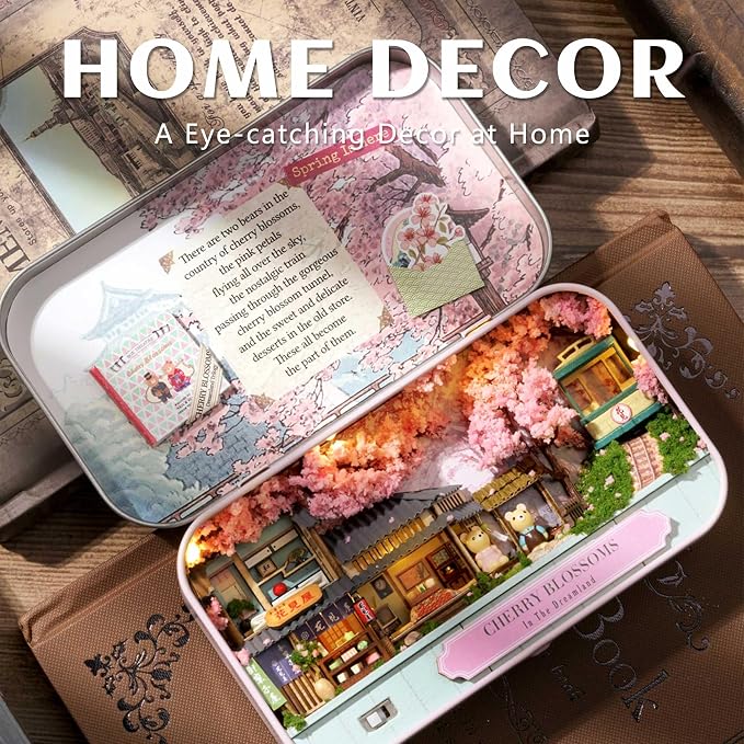 Kisoy DIY Miniature House Kit, Tiny House Building Kit - Image 8