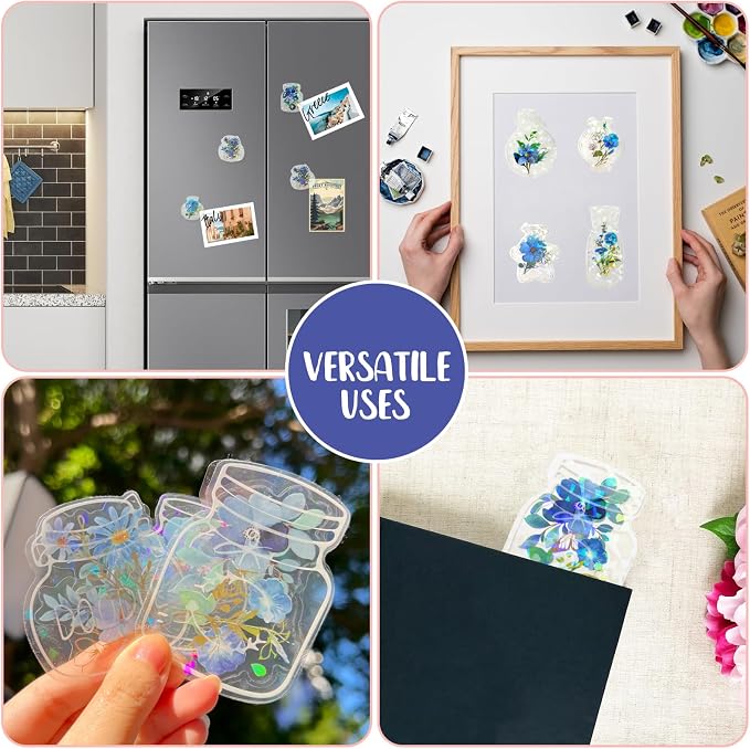 Thousand Flower Bookmark, DIY Rainbow Bookmark Making Kit - Image 5