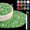 12000PCS 2mm Resin Rhinestones Bulk by BELLEBOOST