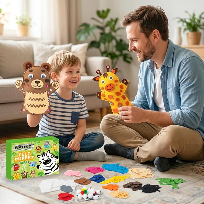 WATINC Hand Puppet Making Kit - Image 6
