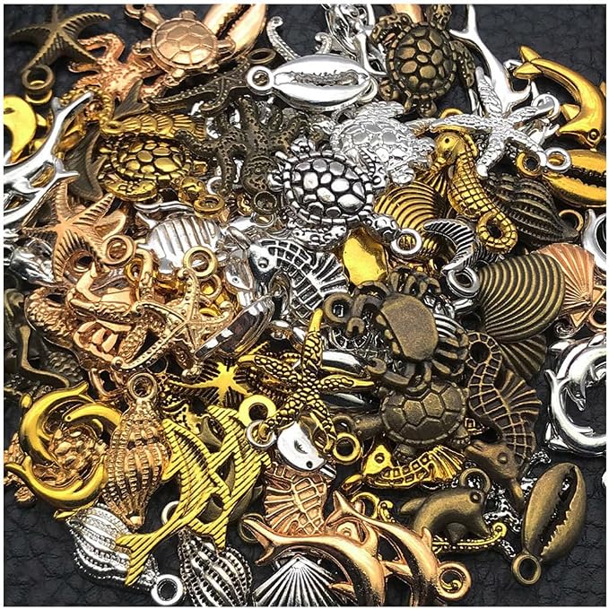 WOCRAFT 100pcs Sea Ocean Charms by WOCRAFT