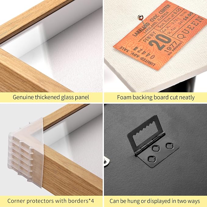 5x5 Small Shadow Box Picture Frame - Image 5