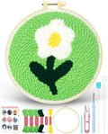 FIVEIZERO Punch Needle Kit for Beginners, Yarn Punch Needle Art Craft Kit for by FIVEIZERO
