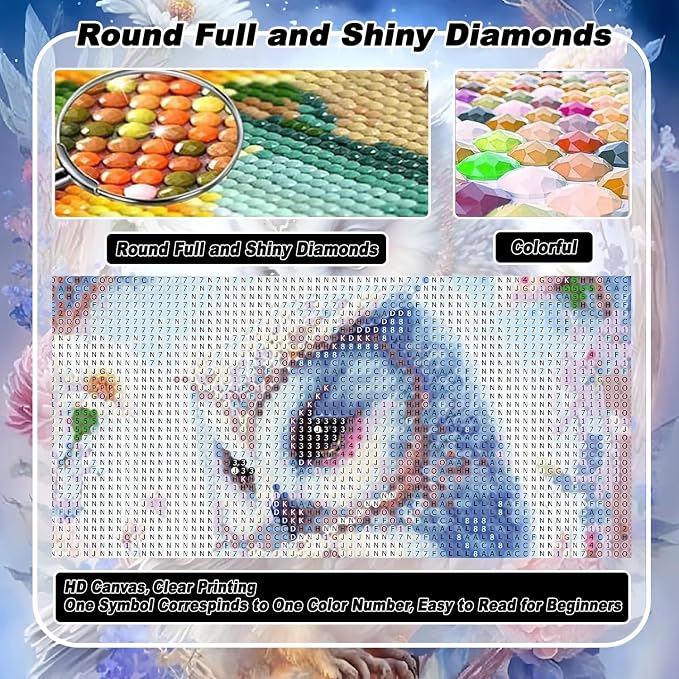 VeGuude Diamond Art Kits for Adults, Full Drill Owl Diamond Painting Kits for - Image 8
