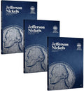 Whitman U.S. Jefferson Nickel Coin Folder Three Volume Set 1938 – 2023#’s 9009 by Unknown