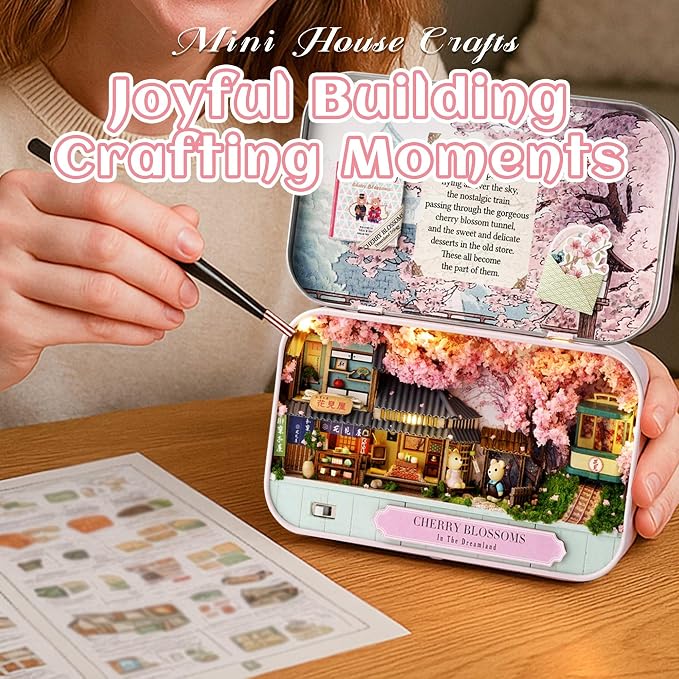 Kisoy DIY Miniature House Kit, Tiny House Building Kit - Image 6