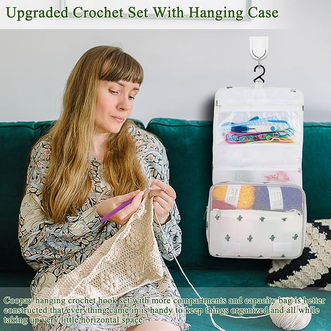 Coopay Upgraded Crochet Kit for Beginners, Crochet Set - Image 2