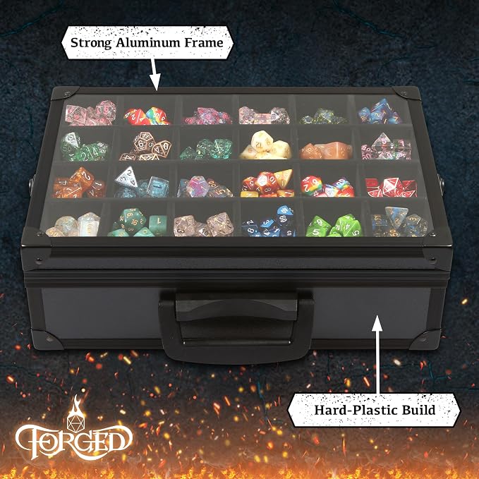 Forged Dice Co. Dice Display Case and Rolling Tray - Image 5
