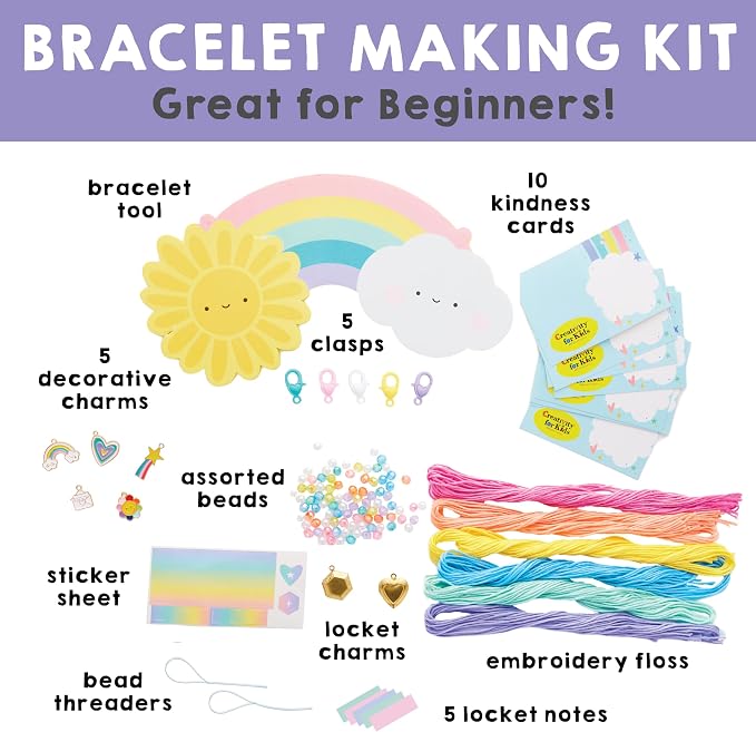 Creativity for Kids Friendship Bracelet Making Kit - Image 3
