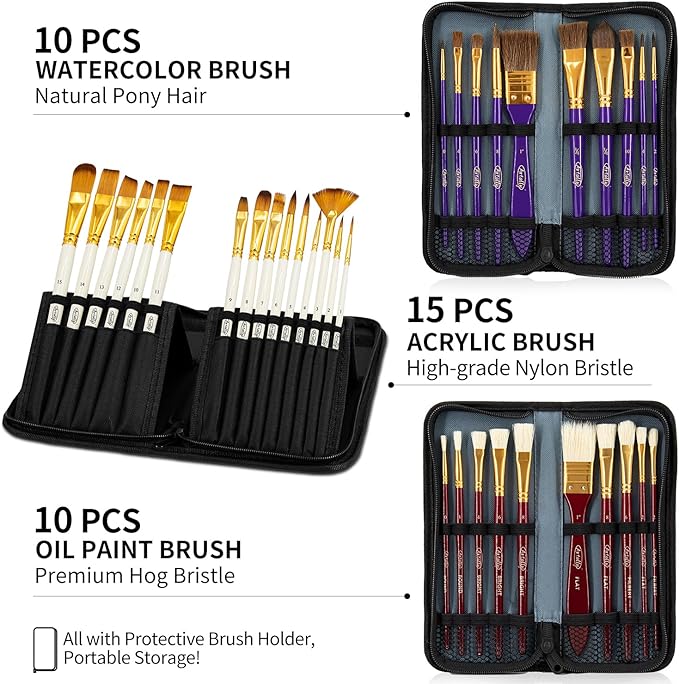 187Pcs Professional All-in-One Art Painting Kit - Image 4