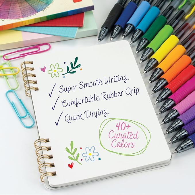 PILOT G2 Premium Refillable and Retractable Rolling Ball Colored Gel Pens - Image 2