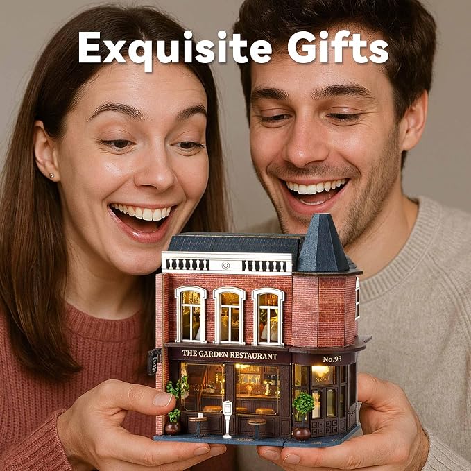 Flever Dollhouse Miniature DIY House Kit Creative Room - Image 8