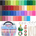 Artecho Polymer Clay Kit, 50 Colors Oven Bake Clay | Modeling Clay by Artecho