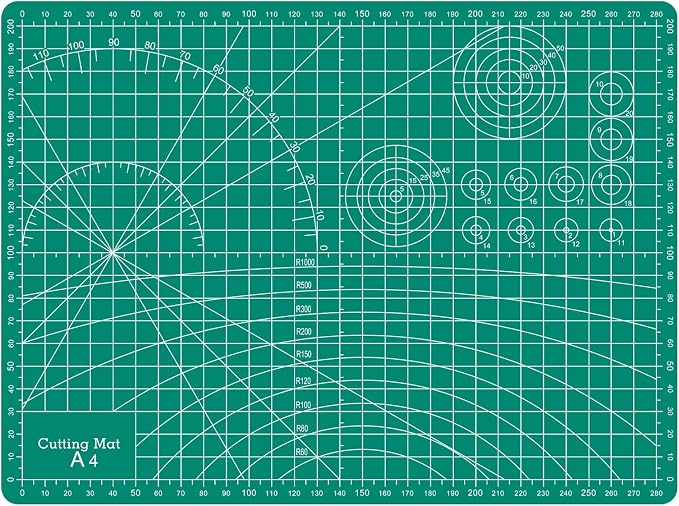 Self Healing Cutting Mat, 12in x 9in Sewing Mat by Keepsweat