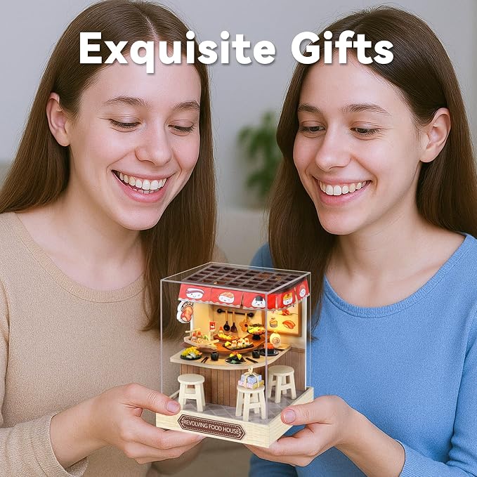 Flever Dollhouse Miniature DIY House Kit Creative Room - Image 4
