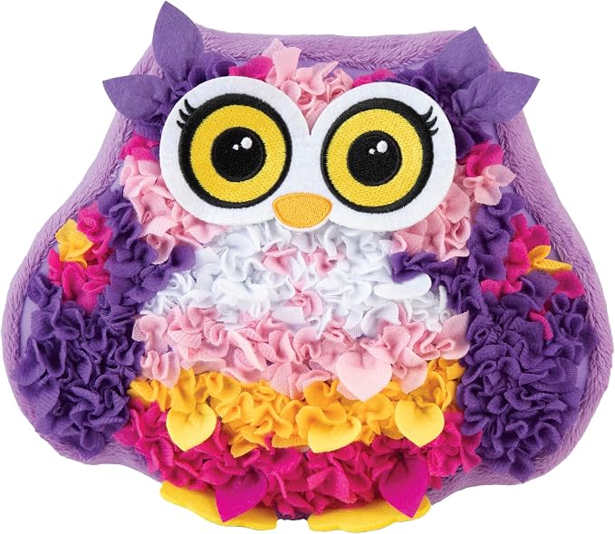 ORB PlushCraft DIY Purple Owl Pillow Crafting Kit - Image 2