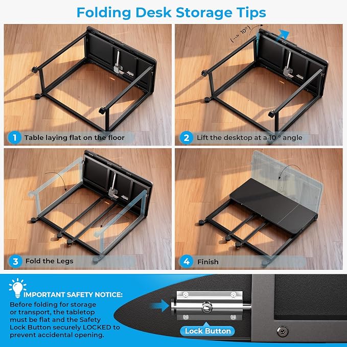 GreenForest Portable Folding Desk - Image 8