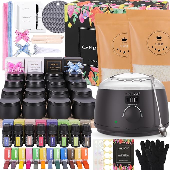 SAEUYVB Candle Making Kit for Adults by SAEUYVB