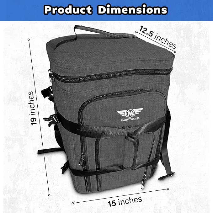 Ultimate Board Game Travel Bag – Durable Storage Case - Image 3